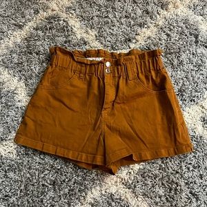 Paper Waist Shorts